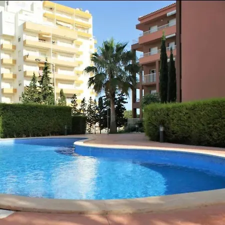 Beachfront Seaview Litoralmar Apt, Fast Wifi, Airco, Pool, Private Parking Lägenhet *